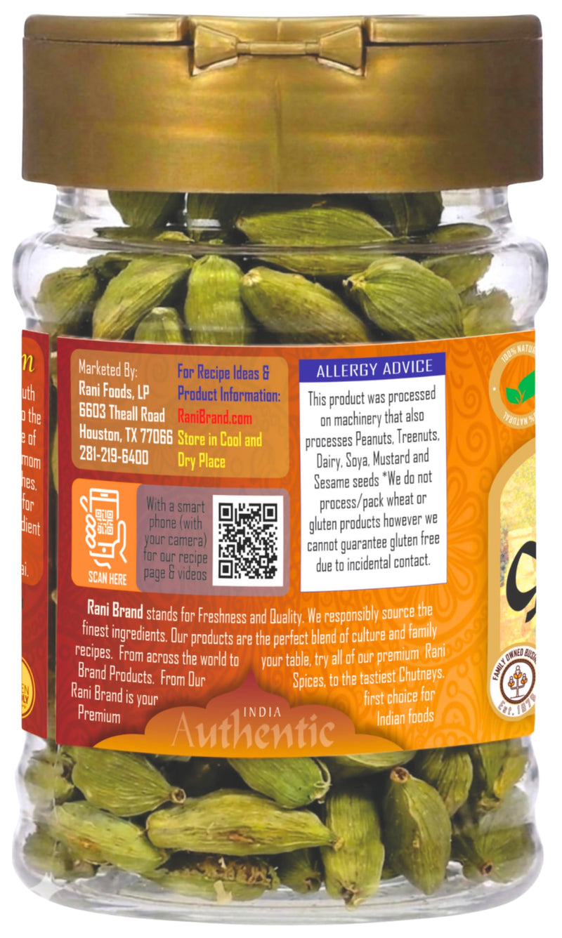 Rani Green Cardamom {13 Sizes Available}
