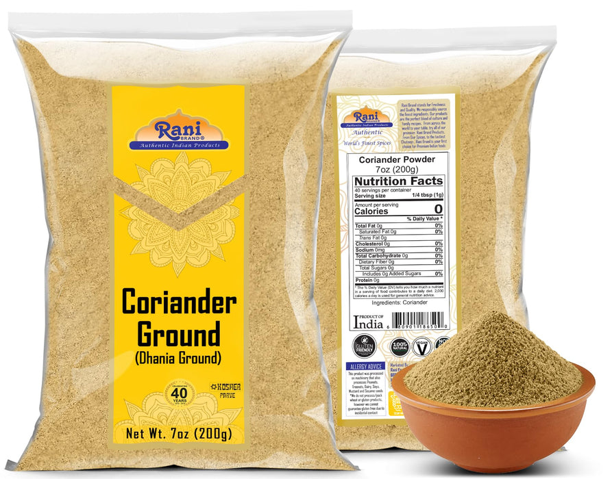 Rani Coriander (Dhania) Powder {8 Sizes Available}