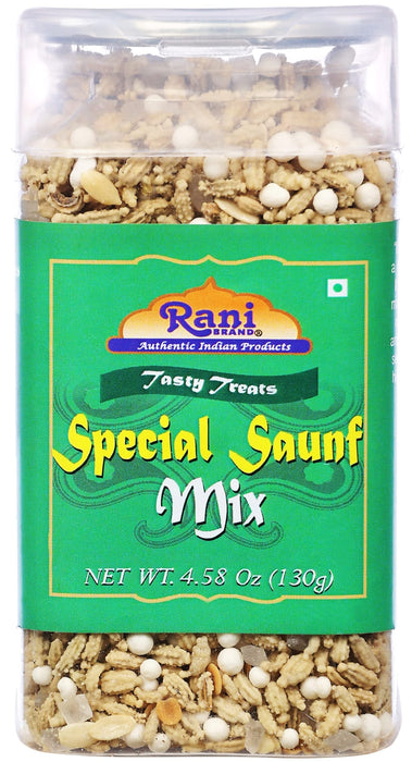 Rani Special Saunf Mix 4.58oz (130g) Vacuum Sealed, Easy Open Top, Resealable Container ~ Indian Tasty Treats | Vegan | Gluten Friendly | NON-GMO | Indian Origin