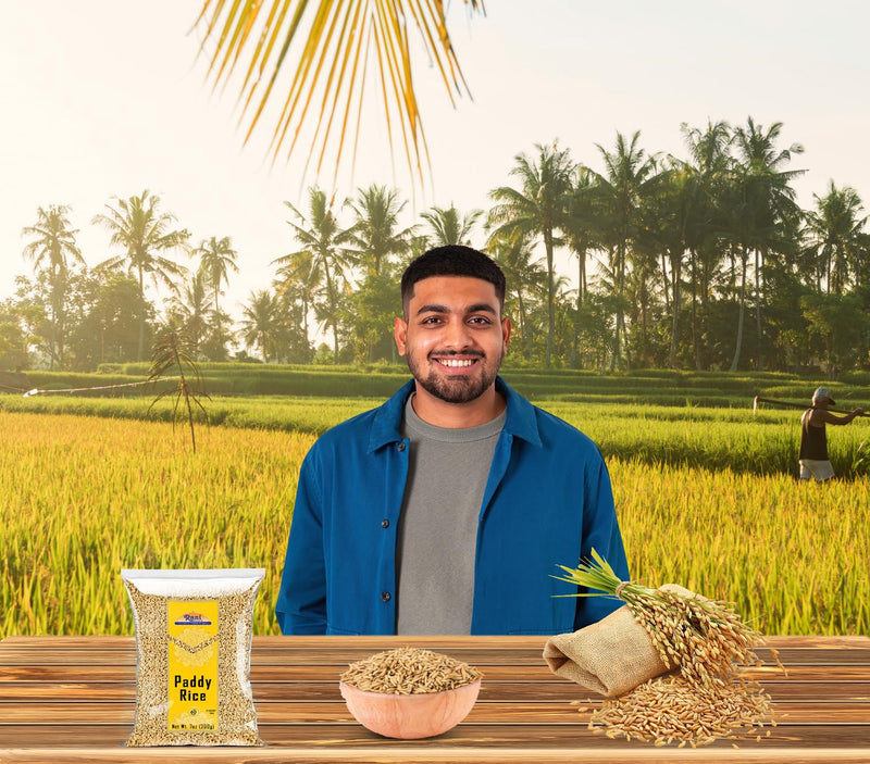 Rani Paddy Rice (Raw Unfinished Rice) 7oz (200g) ~ All Natural | Vegan | Gluten Friendly | NON-GMO | Kosher | Product of USA