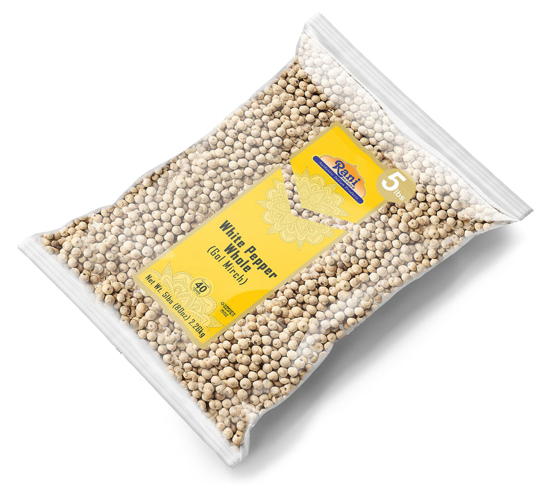 Rani White Pepper {5 Sizes Available}
