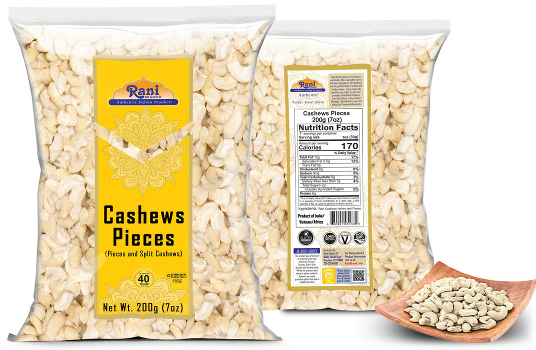 Rani Cashews Pieces {5 Sizes Available}