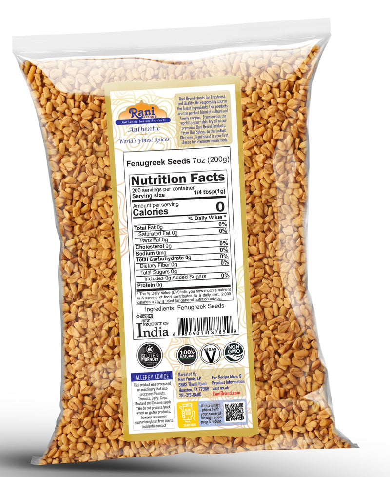 Rani Fenugreek (Methi) Seeds {11 Sizes Available}