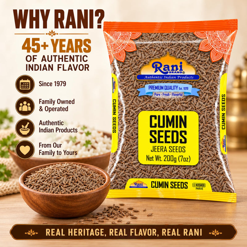 Rani Cumin Seeds Poly {5 Sizes Available}