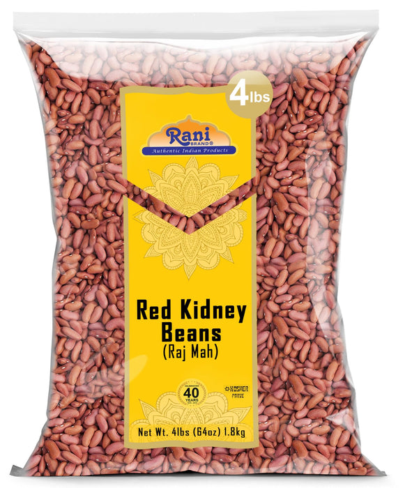 Rani Red Kidney Beans, Light 64oz (4lbs) 1.81kg Bulk ~ All Natural | Vegan | Gluten Friendly | NON-GMO | Kosher | Raj Mah