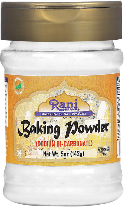 Rani Baking Powder 5oz (150g) PET Jar ~ Used for cooking, NON-GMO | Kosher | Indian Origin | Gluten Friendly