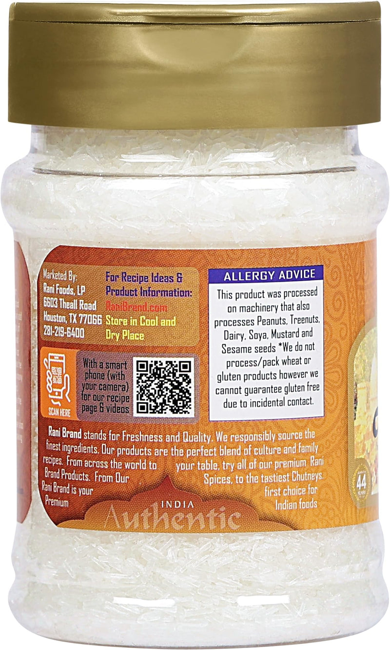 Rani Ajinomoto (Chinese Salt) 5.29 (150g) PET Jar ~ Umami Seasoning, Perfect for stir-frying, roasting, soups, salads & dressings | Gluten Friendly | Vegan | NON-GMO | Kosher | Indian Origin
