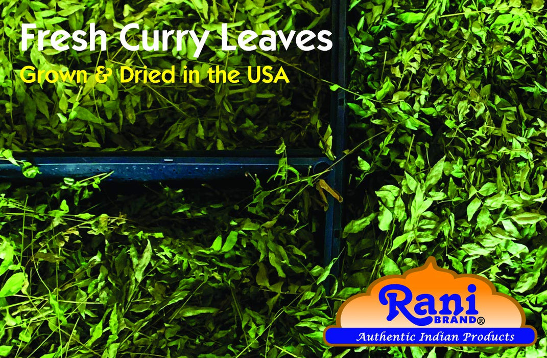 Rani Curry (Kari) Leaves Whole & Powder {3 Sizes Available}