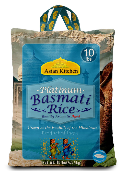 Asian Kitchen Platinum Basmati Rice Aged 24 months {4 Sizes Available}