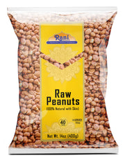Rani Peanuts, Raw Whole With Skin 14oz