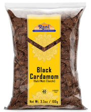 Rani Black Cardamom Pods (Kali Elachi) Whole 3.5oz