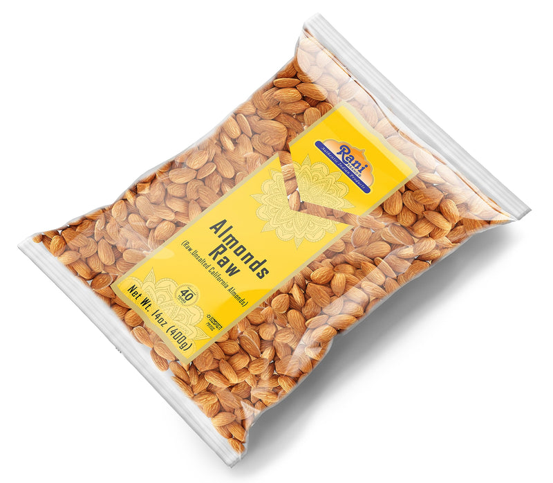 Rani Almonds Whole Raw {4 Sizes Available}