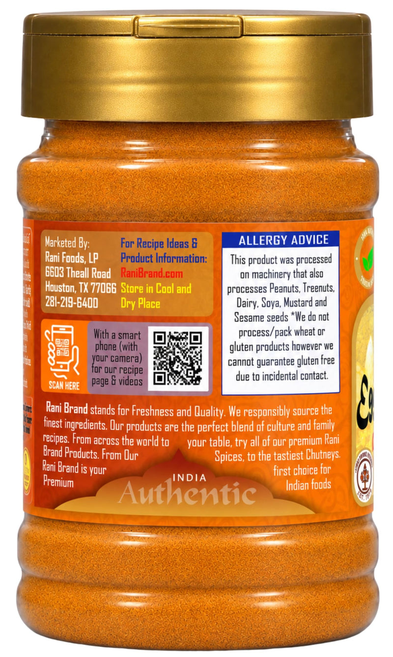 Rani Egg Curry Masala, 21 Spice Blend 3oz (85g) Shaker Top For Your Eggs or Tofu Scramble ~ All Natural | Vegan | Gluten Friendly | NON-GMO | Kosher