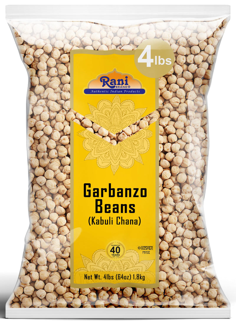 Rani Garbanzo Beans (Kabuli Chana) {4 Sizes Available}