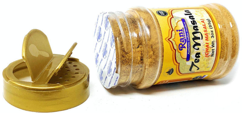 Rani Tea (Chai) Masala Indian Spice Blend 3oz (85g) PET Ja, Pack of 12 ~ All Natural | Vegan | Gluten Friendly | Salt & Sugar Free | NON-GMO | No Colors | Indian Origin