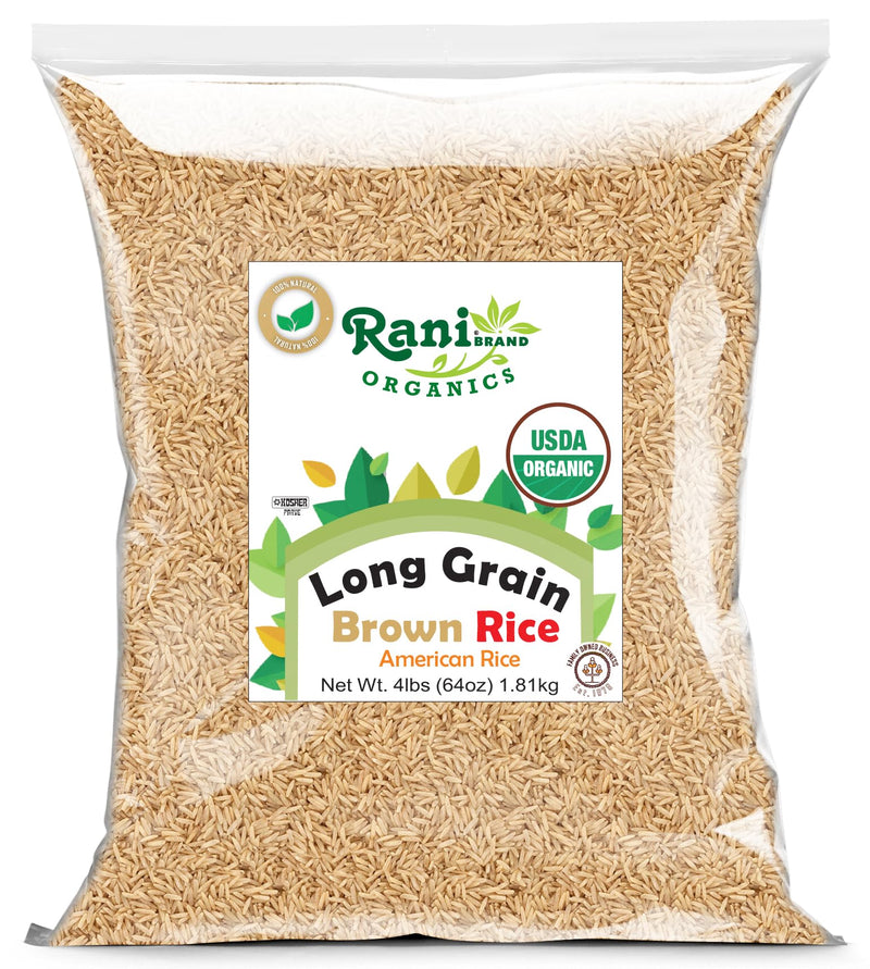 Rani Organic Long Grain Brown Rice 64oz