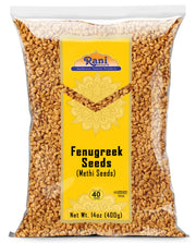 Rani Fenugreek (Methi) Seeds Whole 14oz