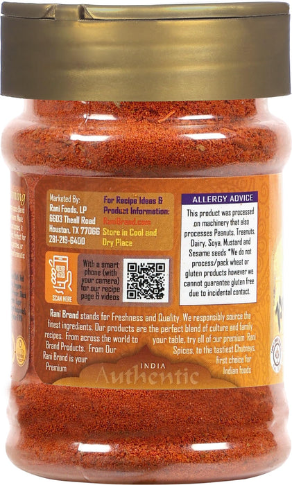 Rani Peri Peri Seasoning (Garlicky Heat with Kick) 3oz (85g) PET Jar ~ Shaker Top | All Natural | Vegan | Gluten Friendly | NON-GMO | Indian Origin