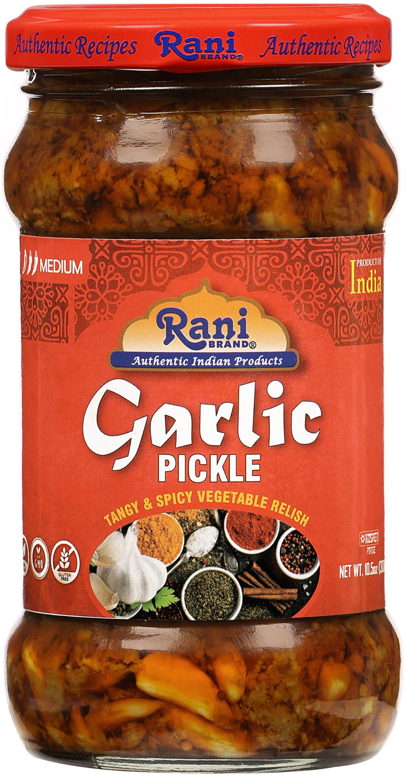 Rani Garlic Pickle Mild 10.5oz