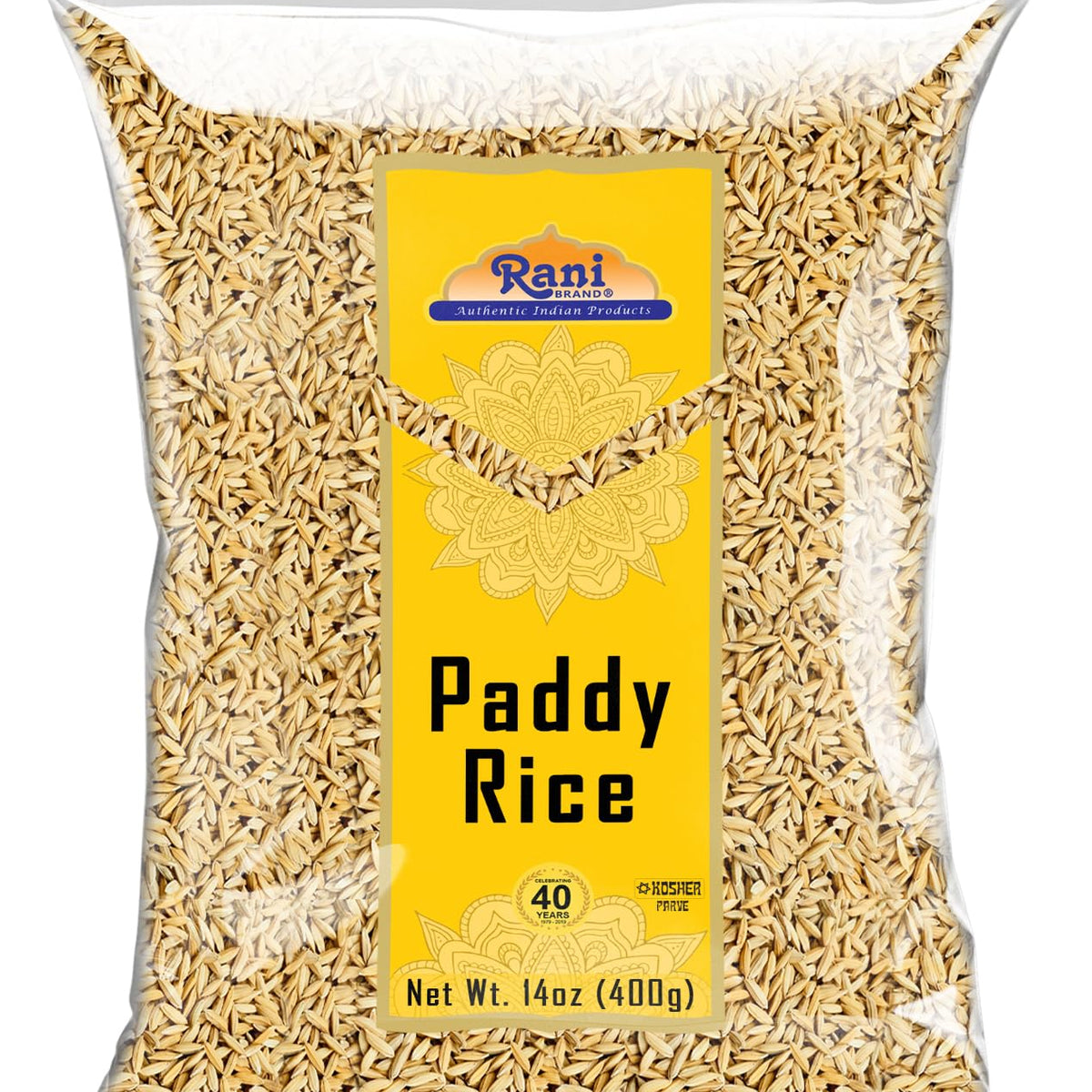 Rani Paddy Rice (Raw Unfinished Rice) 14oz (400g) ~ All