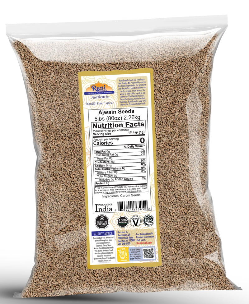 Rani Ajwain Seeds (Carom Bishops Weed) Spice Whole {9 Sizes Available}
