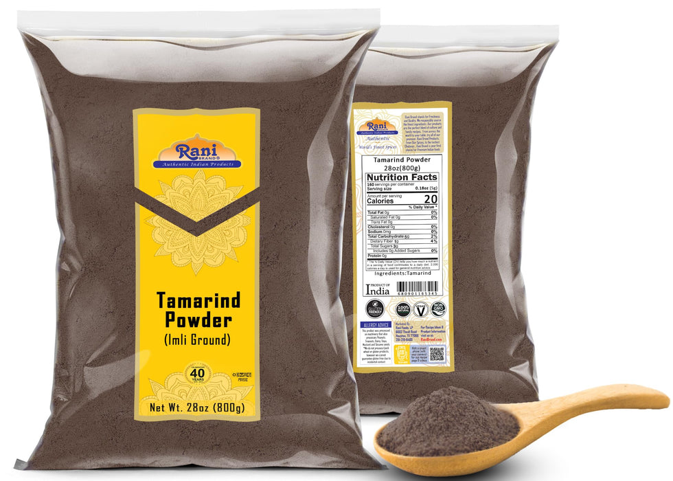 Rani Tamarind Powder (Imli) 28oz (800g) ~ All Natural| No Added Sugar/Salt | Vegan | Gluten Friendly | Kosher | NON-GMO | Indian Origin