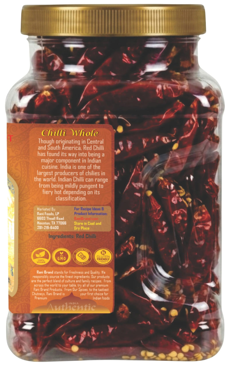 Rani Red Chilli Whole {5 Sizes Available}
