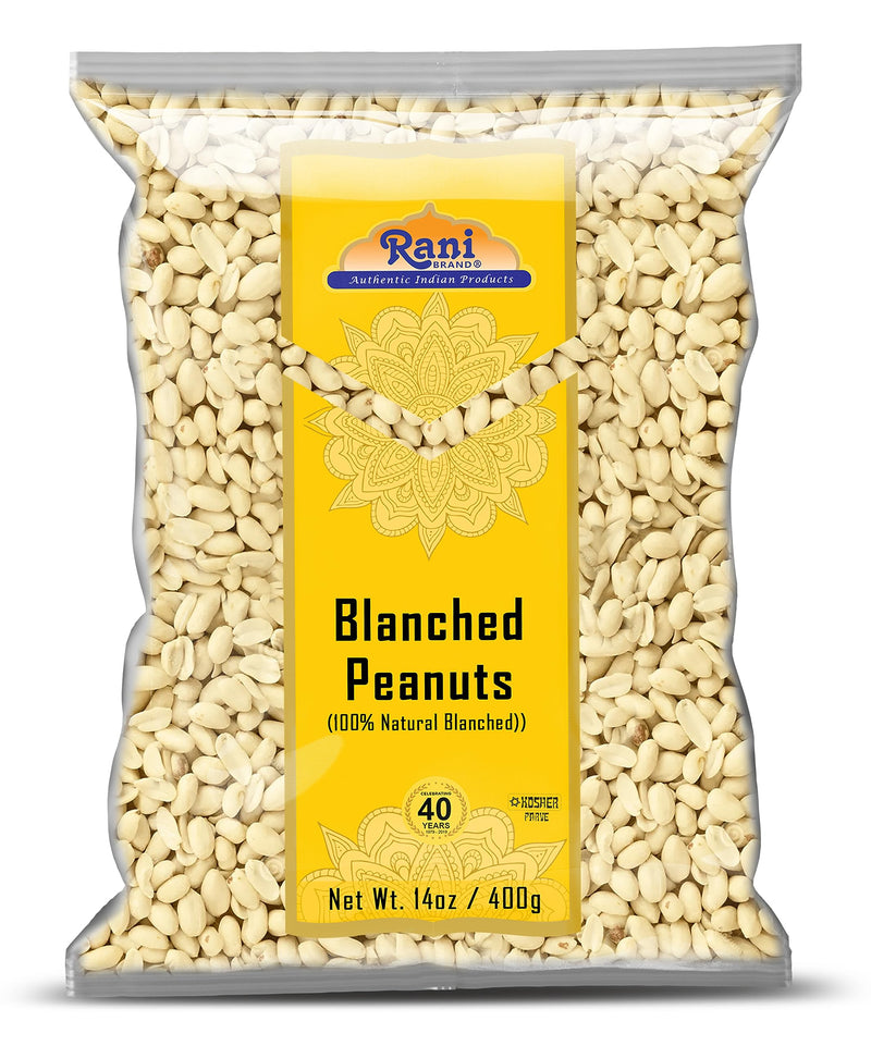 Rani Peanuts Skinless (Blanched, Uncooked) 14oz