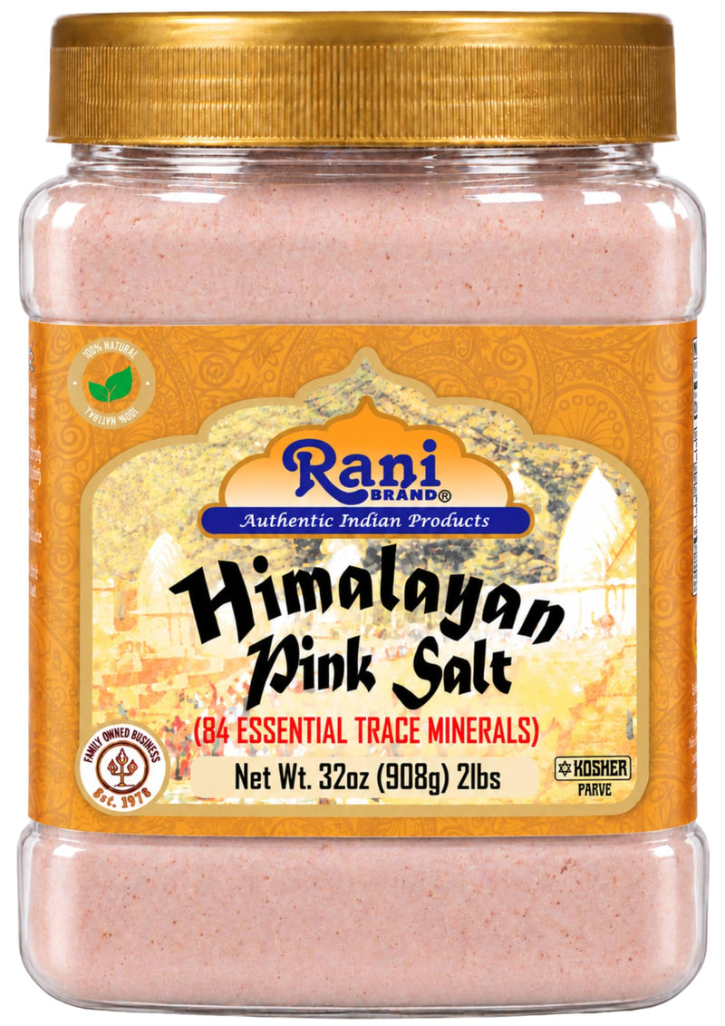 Rani Himalayan Pink Salt Granules {8 Sizes Available}