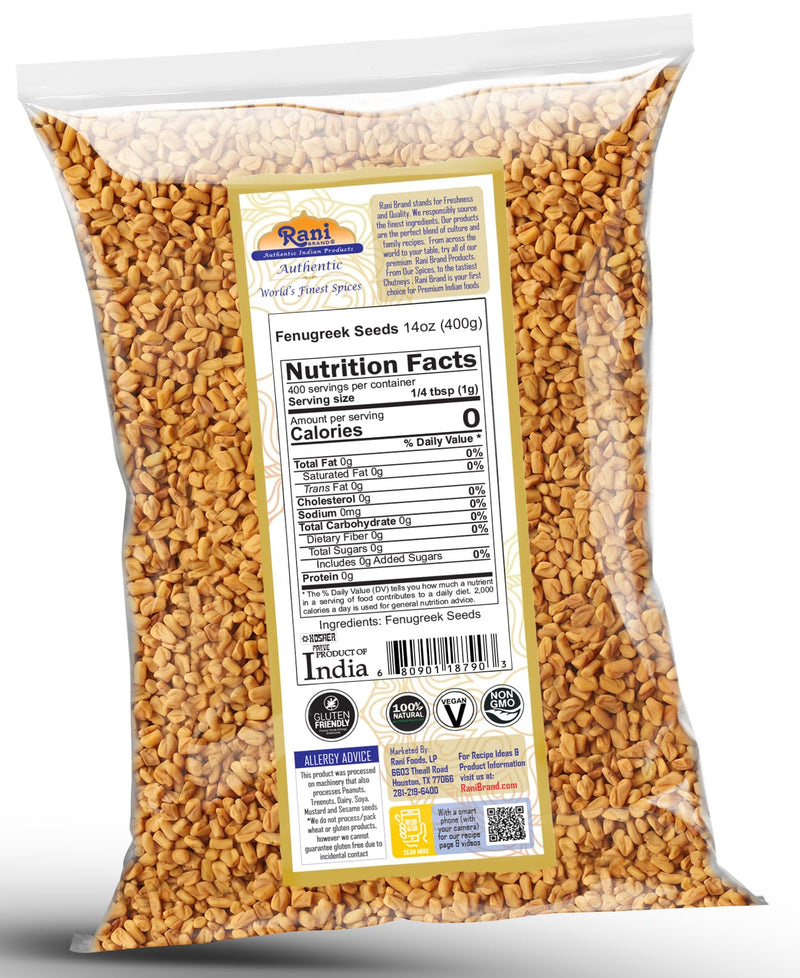 Rani Fenugreek (Methi) Seeds {11 Sizes Available}