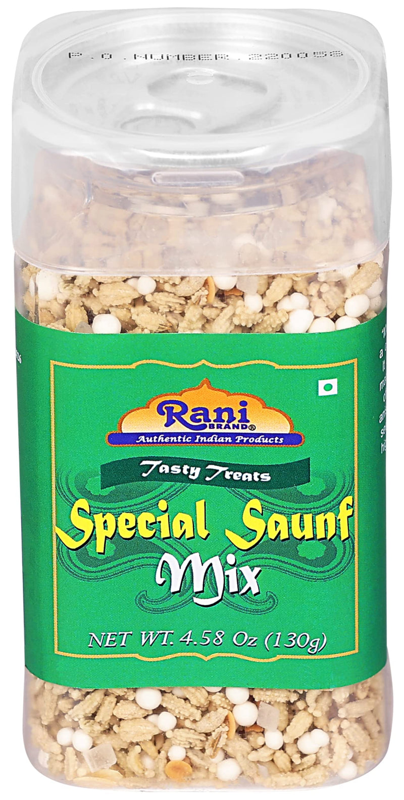 Rani Special Saunf Mix 4.58oz (130g) Vacuum Sealed, Easy Open Top, Resealable Container ~ Indian Tasty Treats | Vegan | Gluten Friendly | NON-GMO | Indian Origin