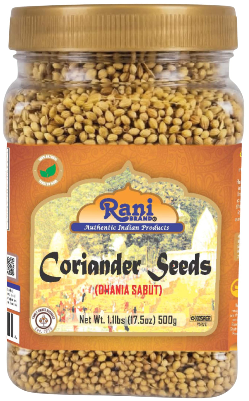 Rani Coriander (Dhania) Seeds Whole, Indian 17.5oz