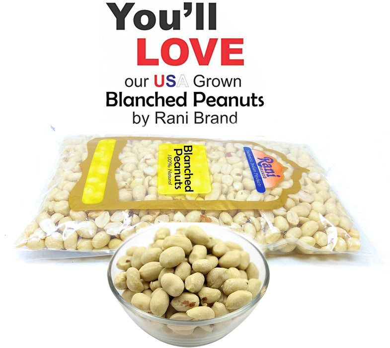 Rani Blanched Peanuts {4 Sizes Available}