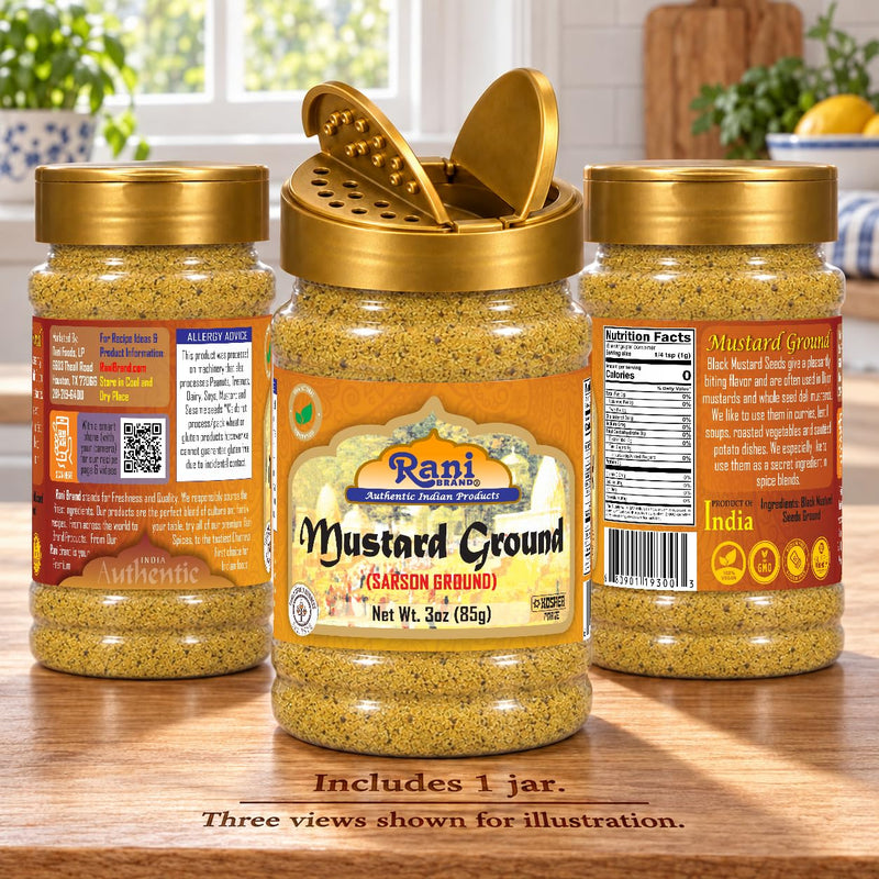 Rani Mustard Seeds Ground {2 Sizes Available}