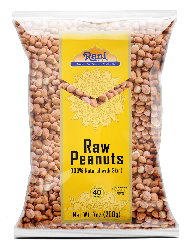 Rani Peanuts, Raw Whole With Skin 7oz