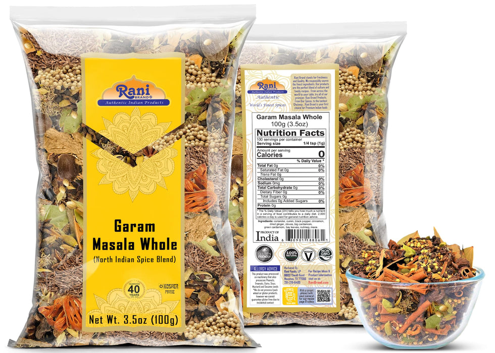 Rani Garam Masala Whole {5 Sizes Available}