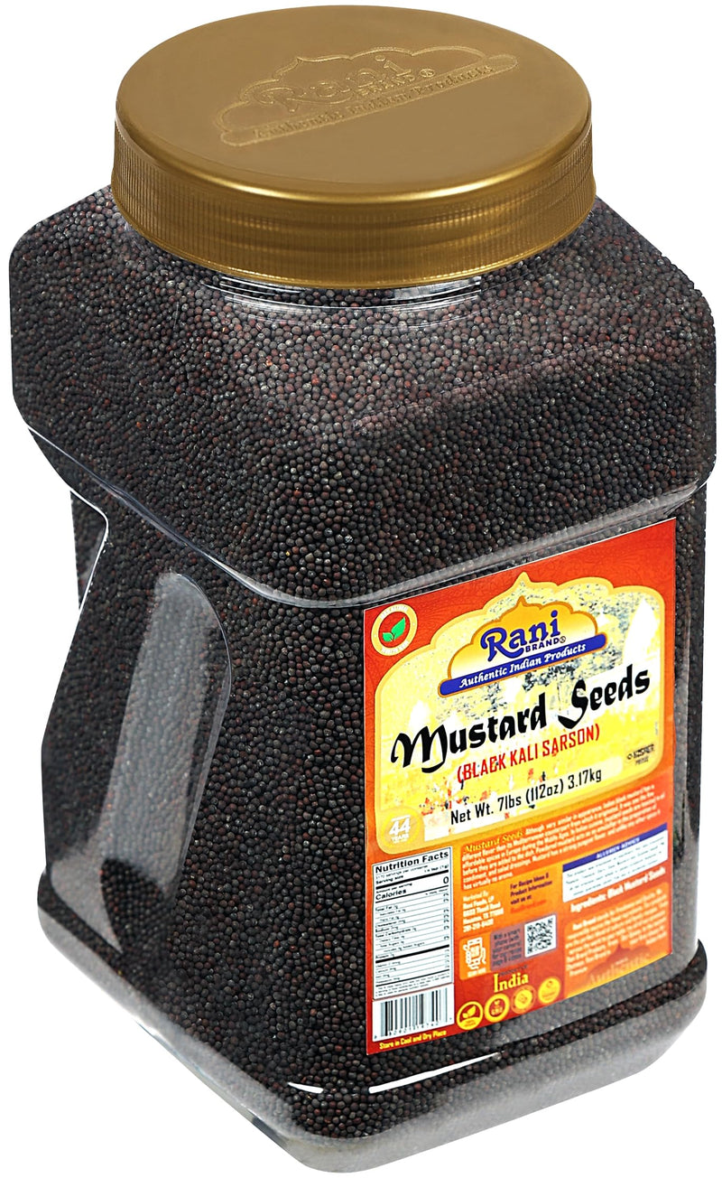 Rani Black Mustard Seeds Whole {10 Sizes Available}