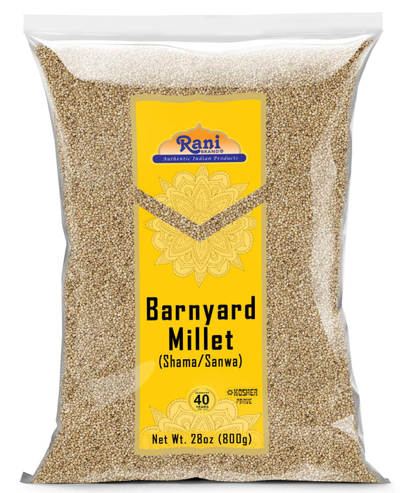 Rani Barnyard Millet (Echinochloa Esculenta Frumantacea) Whole Ancient Grain Seeds 28oz (1.75lbs) 800g ~ All Natural | Gluten Friendly | NON-GMO | Vegan | Indian Origin | Shama/Sanwa