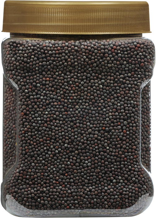 Rani Black Mustard Seeds Whole Spice (Kali Rai) 20oz (1.25lbs) 567g PET Jar ~ All Natural | Gluten Friendly | NON-GMO | Vegan | Kosher | Indian Origin