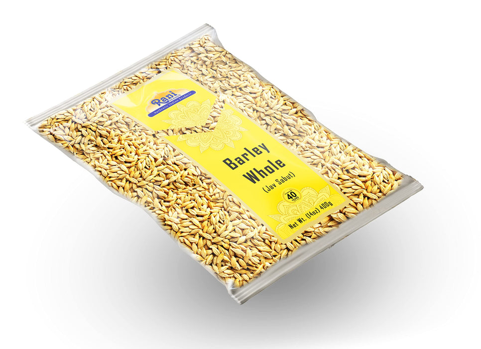 Rani Barley (Jav) Whole With Husk (Non-hulled) 14 oz (400g) ~ All Natural | Vegan | NON-GMO | Kosher | Indian Origin
