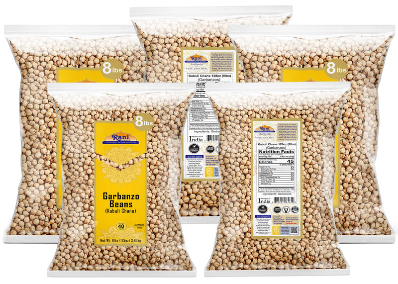 Rani Garbanzo Beans (Kabuli Chana) {4 Sizes Available}