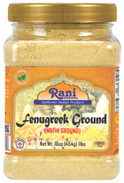 Rani Fenugreek (Methi) Seeds Ground Powder 16oz