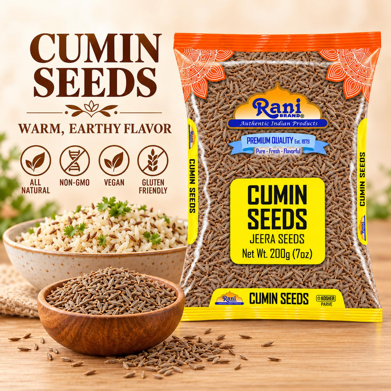 Rani Cumin Seeds Poly {5 Sizes Available}