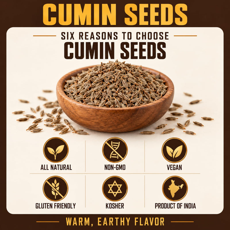 Rani Cumin Seeds Poly {5 Sizes Available}