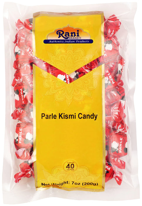 Rani Parle Kismi Candy 7oz (200g) Individually Wrapped ~ Indian Tasty Treats | Vegan | Gluten Friendly | NON-GMO | Indian Origin