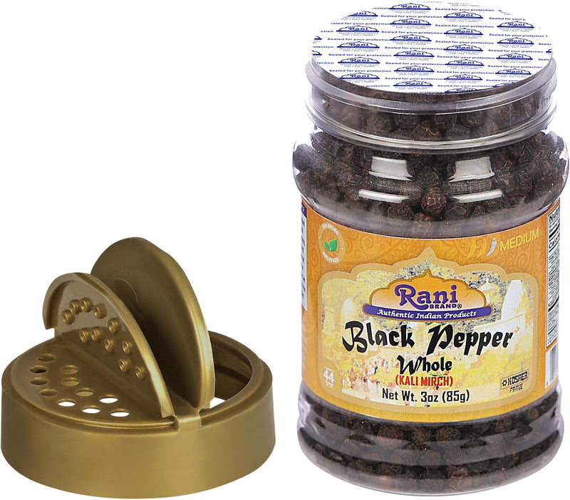 Rani Black Pepper Whole MG-1 {10 Sizes Available}