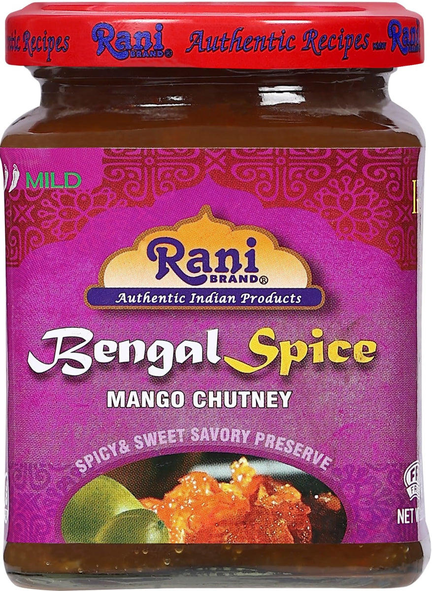 Rani Bengal Spice Mango Chutney (Indian Preserve) (300g