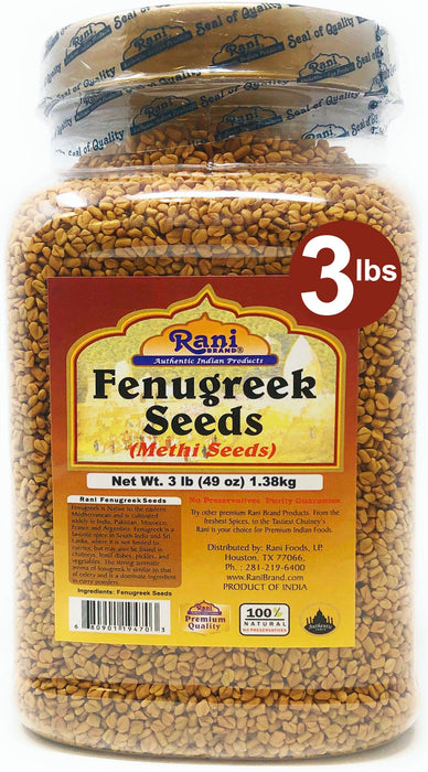 Rani Fenugreek (Methi) Seeds {11 Sizes Available}