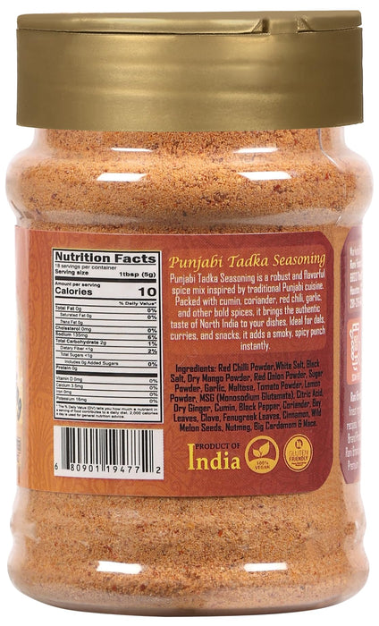 Rani Punjabi Tadka Seasoning (Bold Punjabi Flavor Hit) 3.15oz (90g) PET Jar ~ Shaker Top | All Natural | Vegan | Gluten Friendly | NON-GMO | Indian Origin