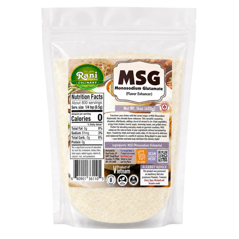 Rani MSG (Monosodium Glutamate) 14oz